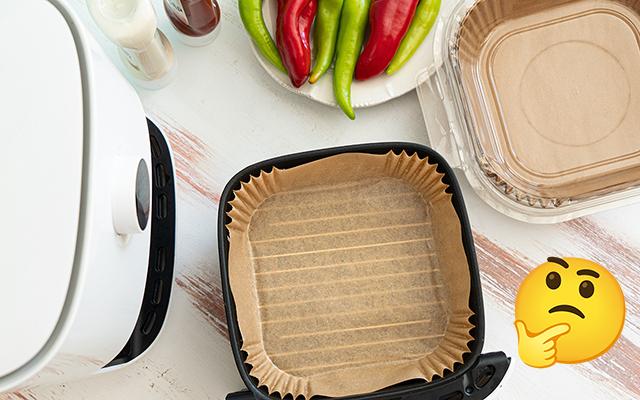 Afinal, pode forrar a airfryer com papel?