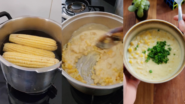 Creme de milho SEM LACTOSE muito simples de fazer: esse todo mundo pode comer!