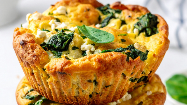 Lanche caseiro nutritivo e saboroso: a combinação perfeita entre o verde do espinafre e o dourado da massa assada na hora. (Foto: Shutterstock)