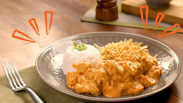 Truque de chef para fazer o melhor strogonoff de frango da sua vida