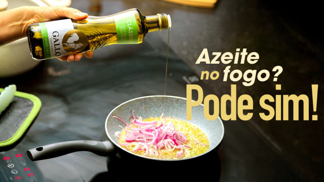 Cozinhar com azeite: por que ele é seguro, saudável e funciona em qualquer preparo