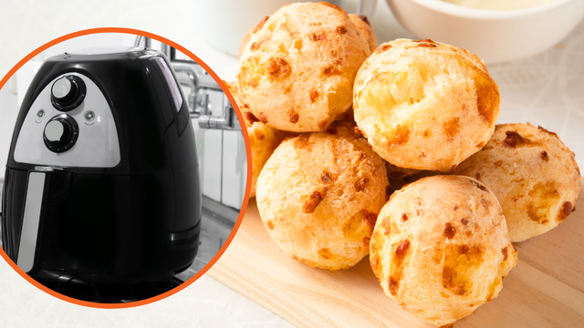 Pão de queijo de tapioca na airfryer: depois que aprendi essa receita deliciosa só faço assim