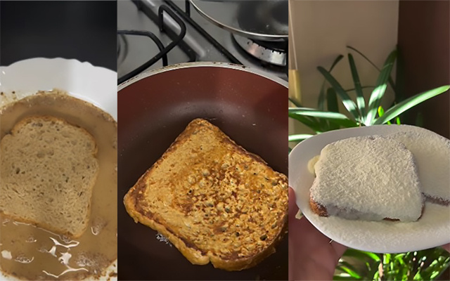 Pão com ovo doce e saudável (é quase uma rabanada!): essa receita é um tesouro para quem não quer engordar