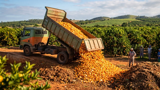 Em 1997, eles cobriram uma paisagem árida na Costa Rica com 12 mil toneladas de cascas de laranja. Dezesseis anos depois, ninguém reconhecia a paisagem