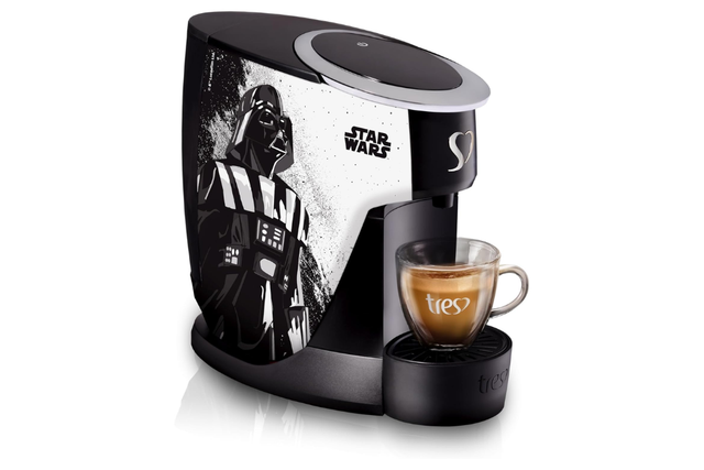 Oferta da cafeteira temática de Star Wars ideal para fãs da saga (Divulgação: Amazon)