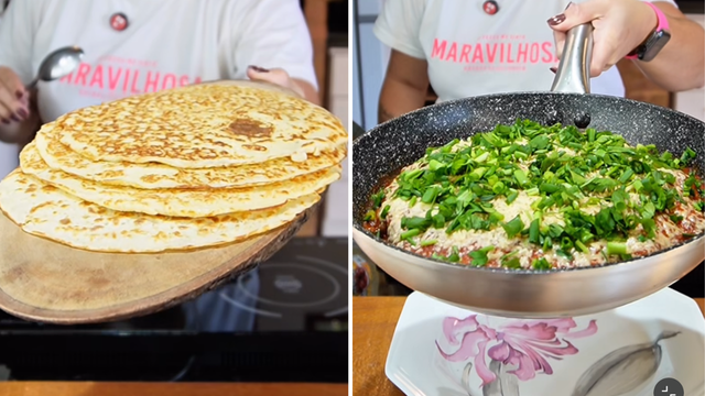 Descobri uma forma incrível de reaproveitar sobras de arroz: vira uma panqueca leve e saborosa