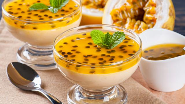 Mousse de maracujá. (creditos: TudoGostoso)