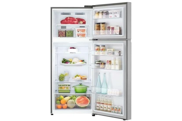 Geladeira LG Frost Free com capacidade de 375 litros para mais praticidade no dia a dia (Divulgação: Amazon)