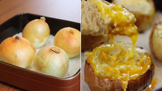 Foi isso aqui que eu fiz para o jantar quando só tinha ovos e cebola em casa: é bom demais!