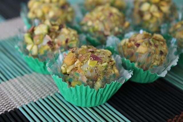 Brigadeiro de pistache (Créditos: TudoGostoso)1