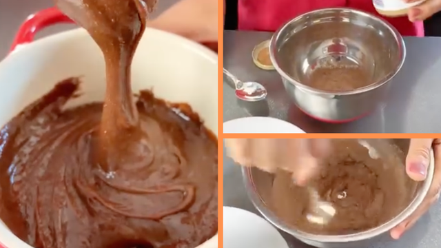 Brigadeiro proteico da chef para comer doce sem furar a dieta: olha essa consistência, essa textura!