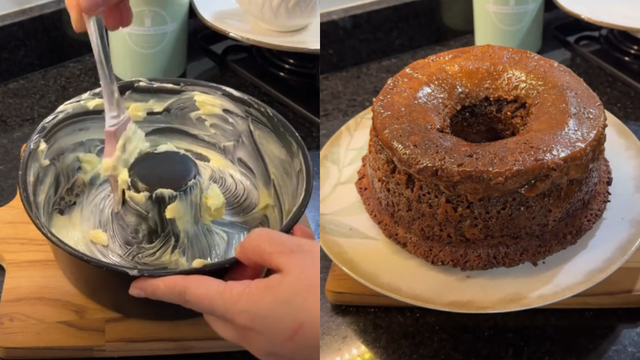 Bolo de 4 camadas viral no TikTok: a receita com excesso de manteiga realmente funciona? Descubra com o TudoGostoso