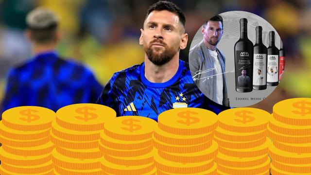 Vinho do Messi: melhor jogador do mundo lança linha da bebidas e o preço vai te ajudar a entender a fortuna do craque