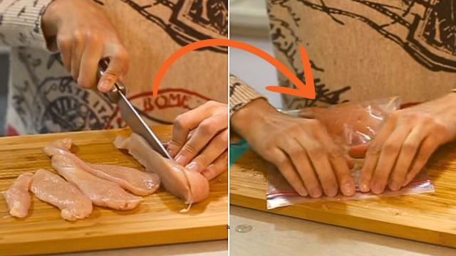Você congela seu peito de frango do jeito certo? Essa dica vai facilitar sua vida na hora de cozinhar!