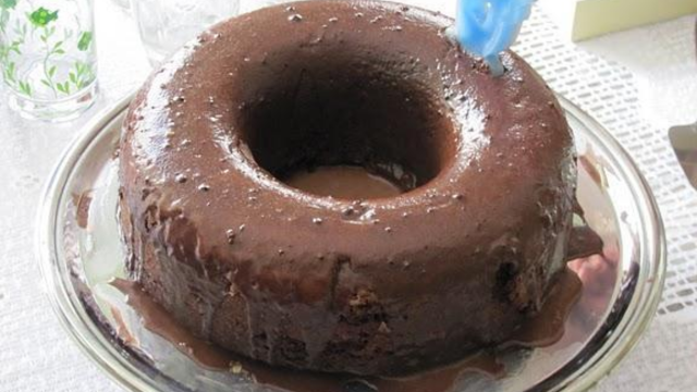 Bolo de chocolate com maionese. (créditos: TudoGostoso)