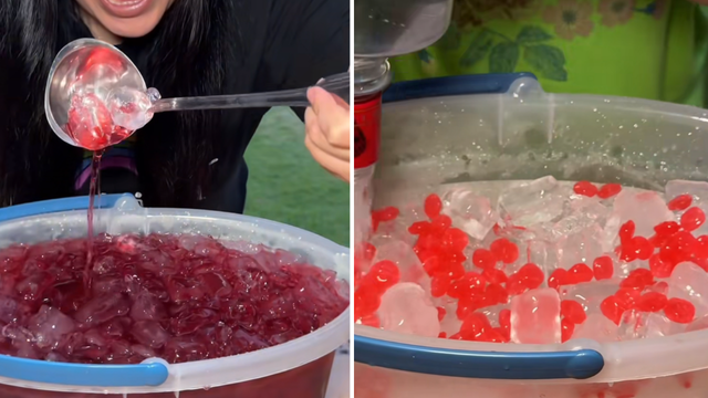 O drink gigante que é sucesso no Carnaval é feito no balde de 14 litros e ainda leva bala Halls: refrescante e perfeito para curtir a folia!