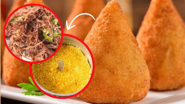 Coxinha de cuscuz com carne-seca é a nova moda do Tiktok para fazer em casa (você nunca mais vai querer fazer a receita tradicional)