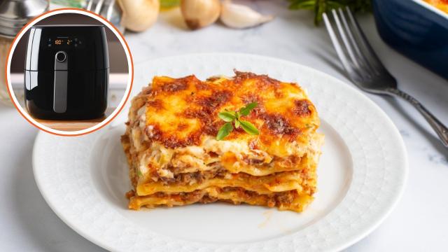 Lasanha na airfryer: como preparar o tradicional prato na fritadeira sem perder sabor e consistência