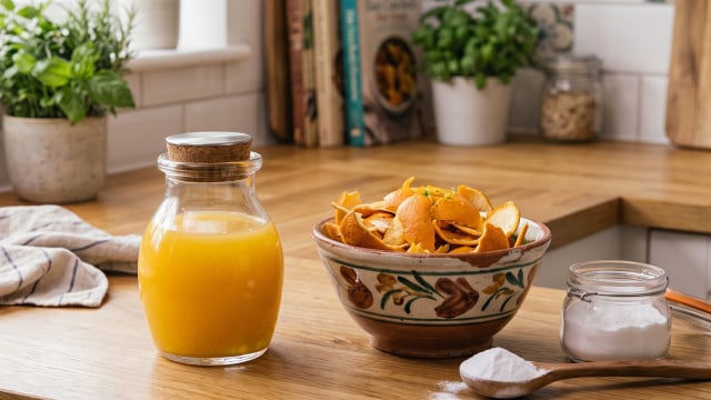 Para que serve misturar cascas de laranja e bicarbonato? Essa combinação pode ser muito útil, mas é preciso fazer do jeito certo