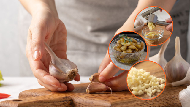 É isso que os chefs dos melhores restaurantes fazem para temperar a comida com alho na medida certa