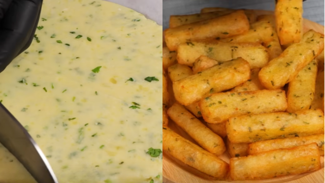Palitinhos crocantes de batata: receita temperada com salsinha é cremosa por dentro e muito fácil de fazer