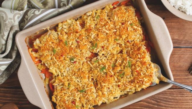 Arroz de forno. (créditos: @Tudogostoso)