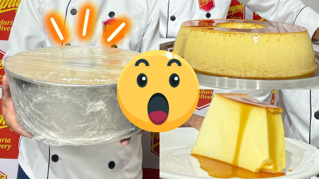 Confeiteiro faz pudim gigante de quase 10kg, supera recordes e conta a quantidade de ingrediente que usou; é inacreditável!
