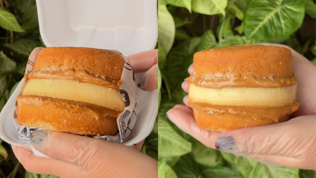 Trend do X-bolo chegou ao TudoGostoso: cake burguer mistura pudim, bolo e hambúrguer em uma sobremesa que está bombando nas redes