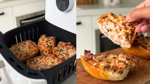 Tem pão francês sobrando aí? Não jogue fora, vou te ensinar a fazer um lanche em apenas 10 minutos na air fryer