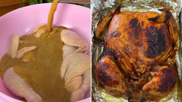 Deixo meu frango muito mais gostoso que qualquer peru de Natal com essa marinada poderosa