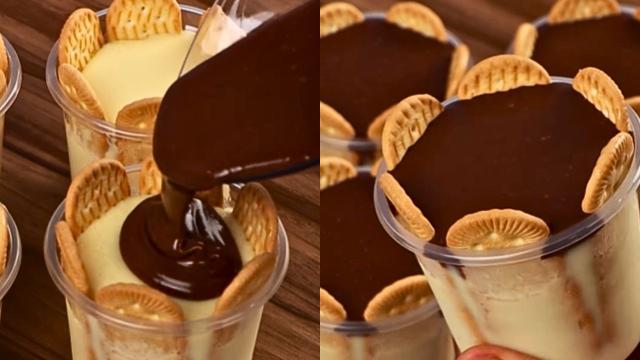 Torta de limão com chocolate no copinho é a melhor opção de sobremesa individual que você vai aprender hoje!