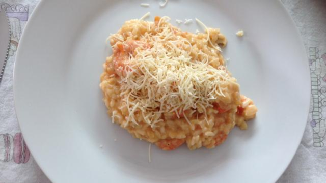 Risoto de camarão. (créditos: TudoGostoso)