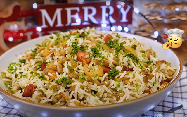 Só faço arroz com lentilha desse jeito desde que aprendi com uma chef: o prato fica soltinho e no ponto