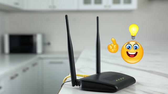 Coloque esse objeto em cima do roteador Wi-Fi para melhorar a internet na sua cozinha (e na casa toda!)