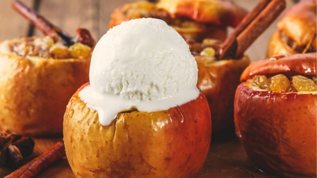 Dá para colocar maçã no cardápio em um doce com poucas calorias feito na air fryer que é digno de restaurante!