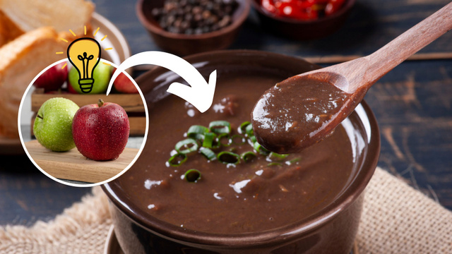 Quem pensou em cozinhar feijão com maçã é um verdadeiro gênio e nutricionista explica por quê!