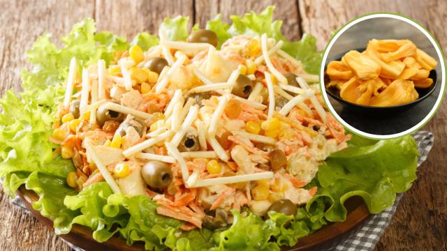 Você já ouviu falar em salpicão de jaca? Não é só com frango que essa receita fica deliciosa!