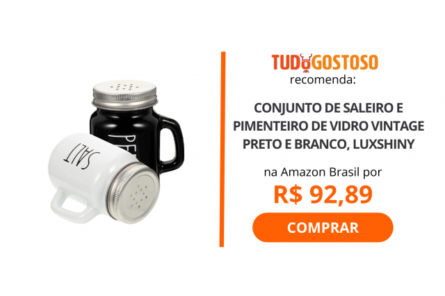 6 opções criativas de saleiro e pimenteiro para você temperar suas comidas favoritas