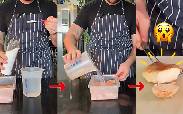 "Sem aquele cheiro de galinha velha": como fazer um frango grelhado suculento com a técnica da cura úmida