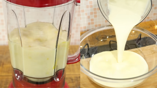 A massa precisa estar bem líquida. (Créditos: A receita do dia/ reprodução YouTube)