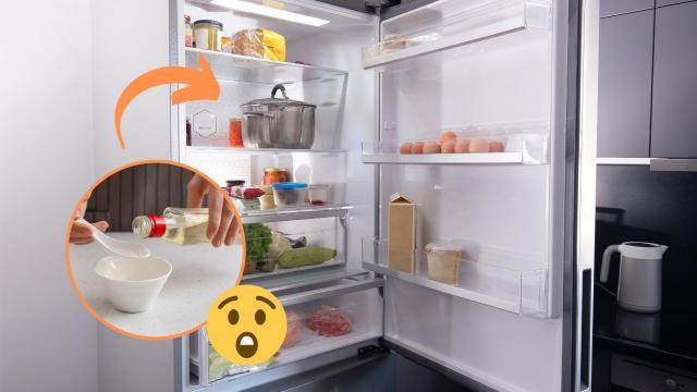 Deixe um copo de vinagre dentro da geladeira e veja a mágica acontecer!