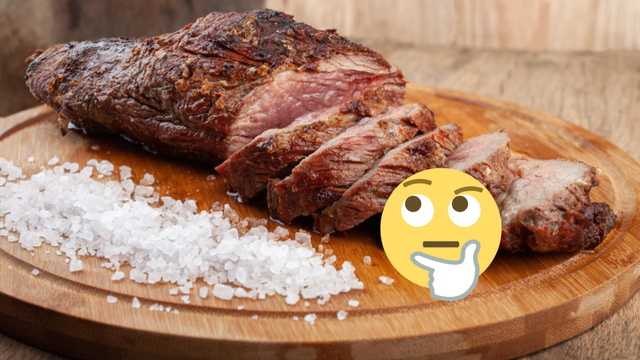 Há décadas os chefs discutem se é melhor colocar sal na carne antes ou depois de cozinhar, e agora a ciência tem a resposta