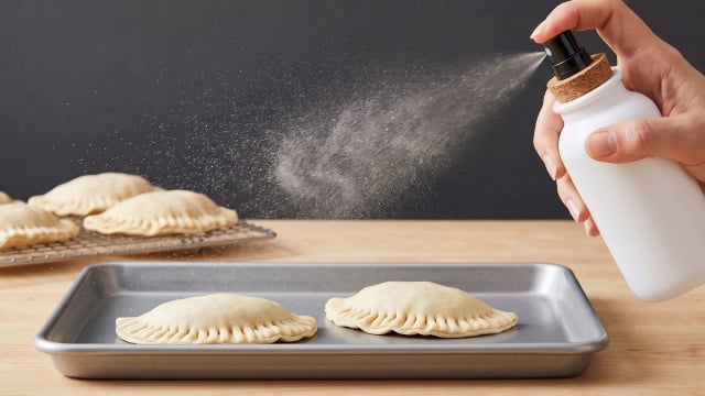 Borrifar vinagre na assadeira antes de fazer salgados assados: para que serve e por que é recomendado