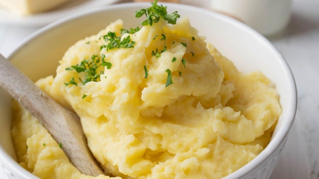 Finalmente descobri o ingrediente secreto para o purê de batata perfeito (e não é manteiga!)