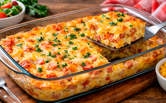 Não suja louça e fica pronto rapidinho para o jantar de domingo: omelete de forno na travessa é delicioso e fácil de fazer