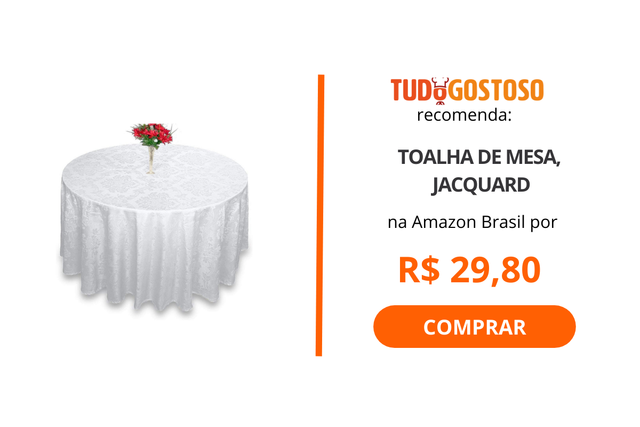 Toalha para mesa redonda: 5 opções baratas até R$ 60!
