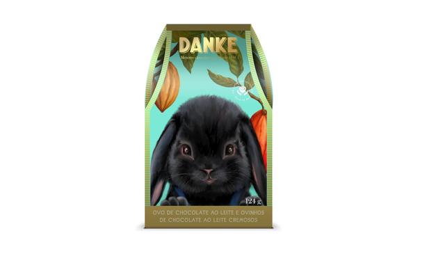 Ovo De Páscoa Chocolate Ao Leite Danke (Créditos: Divulgação/Danke)