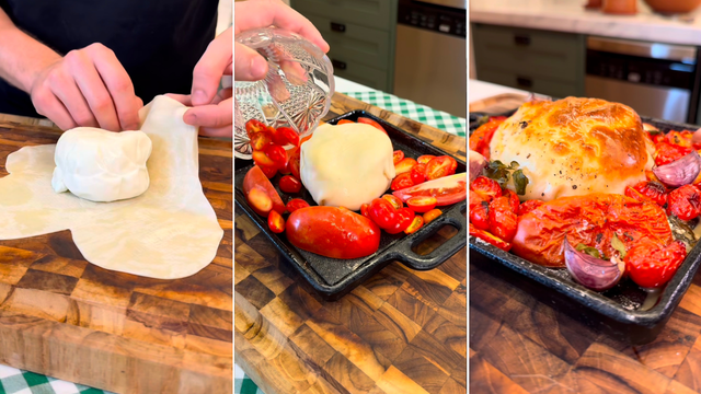 Burrata assada divina é a receita perfeita para impressionar os amigos em casa de um jeito fácil