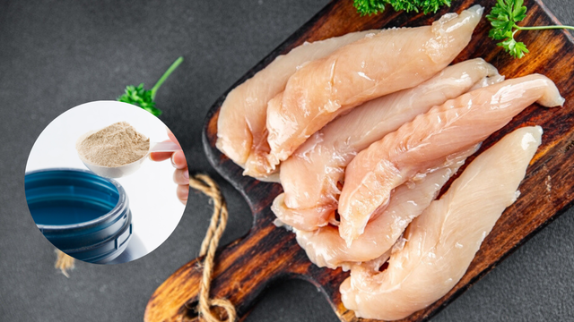 100 gramas de proteína não é 100 gramas de frango: entenda quanto você precisa comer para bater a meta