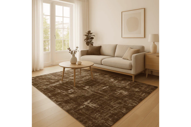 Tapete boho geométrico dá destaque ao ambiente (Divulgação: Shopee)